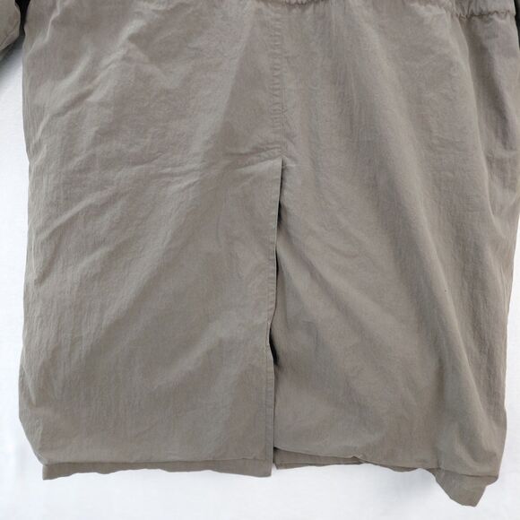 Rainforest Jacket Mens L Brown Long Down Winter Chore Coat Zip Button Liner VTG - Picture 11 of 14